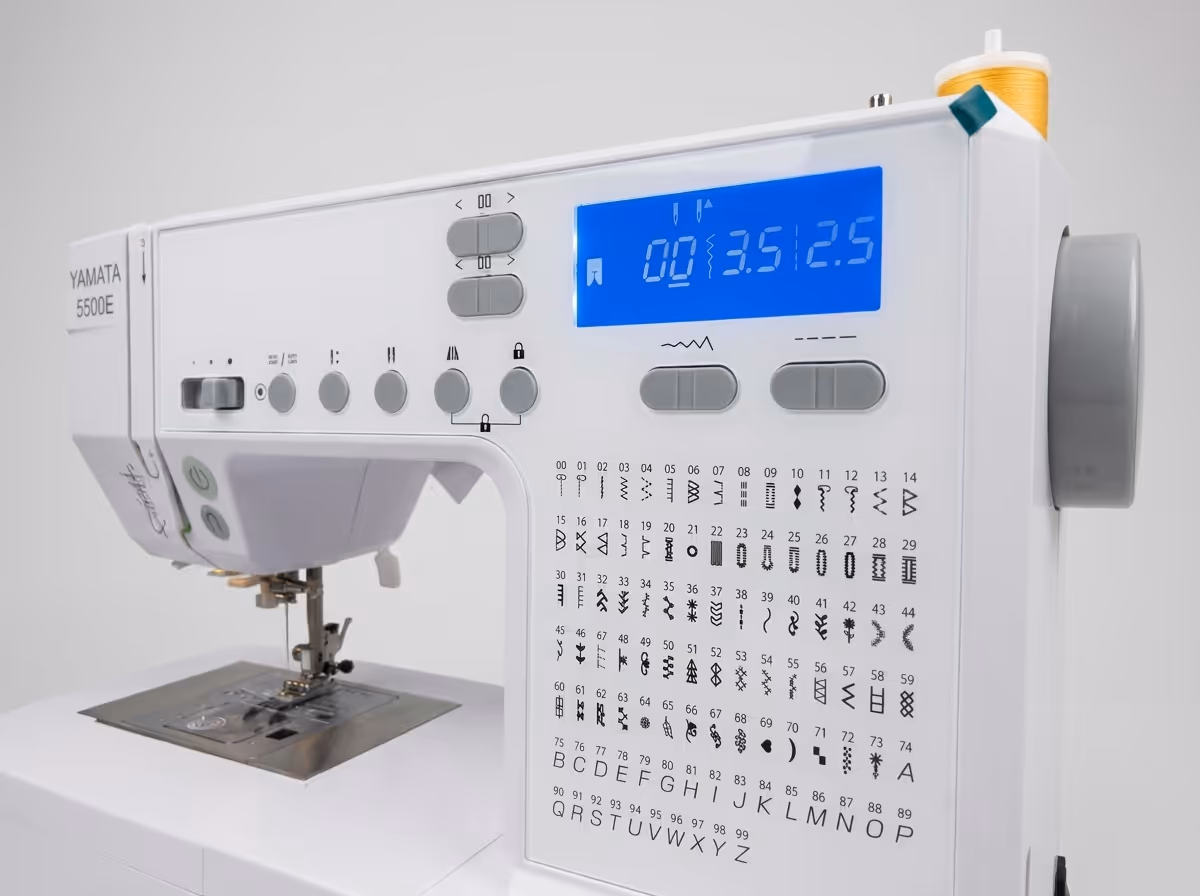 Yamata 5500E — Dettaglio pannello di controllo